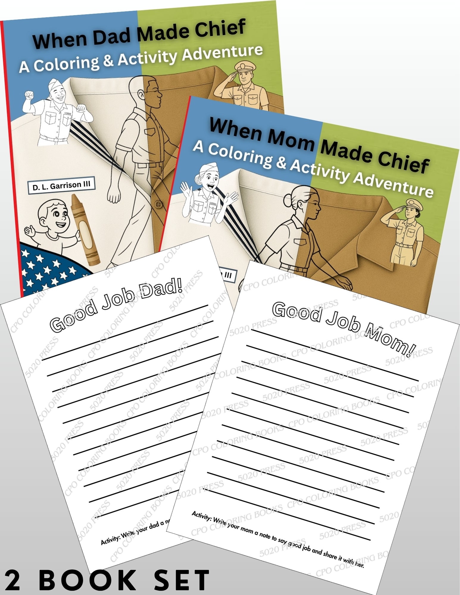 When Mom & Dad Made Chief 2 Book Set